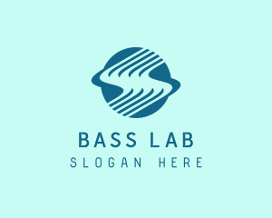 Biotech Wave Laboratory logo design