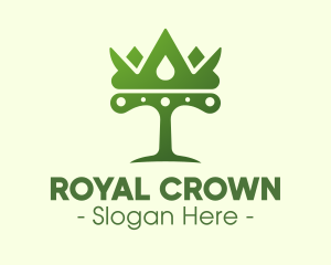 Green Tree Crown logo