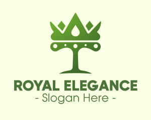 Green Tree Crown logo