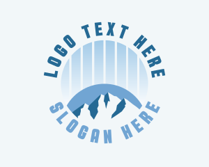 Blue Ice Mountain logo