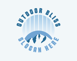 Outdoor Mountain Summit logo design