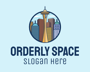 Seattle Space Needle logo design