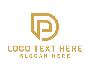 Luxury Architect Letter D logo