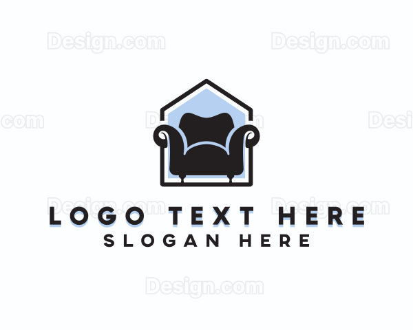 Chair Interior Design Logo