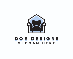 Chair Interior Design logo design