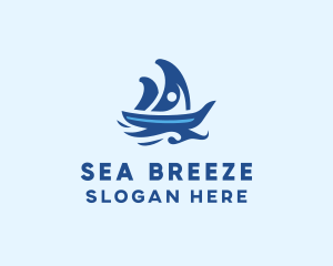 Travel Sailor Boat  logo