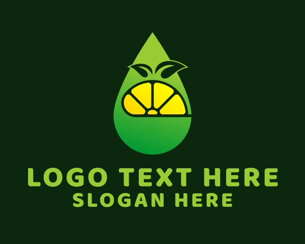 Lemon logo example 1