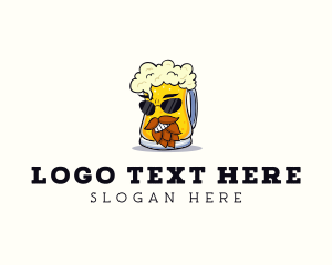 Alcohol Beer Mug logo