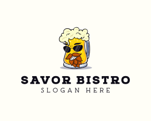 Alcohol Beer Mug Logo