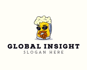 Alcohol Beer Mug logo