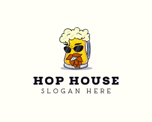 Alcohol Beer Mug logo design