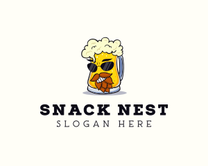 Alcohol Beer Mug logo design