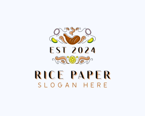 Lemon Chicken Restaurant logo design