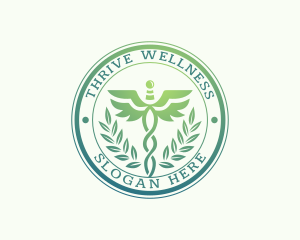 Clinic Hospital Caduceus logo