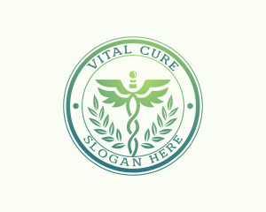 Clinic Hospital Caduceus logo
