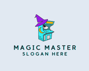 Arcade Wizard Hat logo