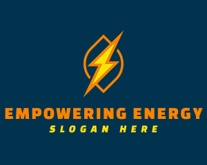 Thunderbolt Energy Power logo design