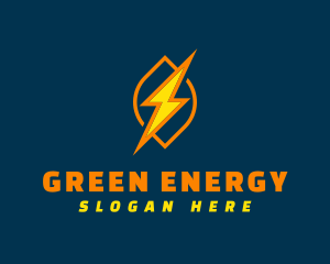 Thunderbolt Energy Power logo design