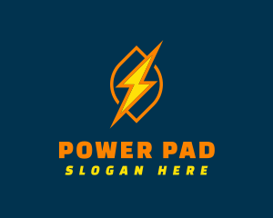 Thunderbolt Energy Power logo design