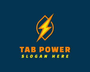 Thunderbolt Energy Power logo design