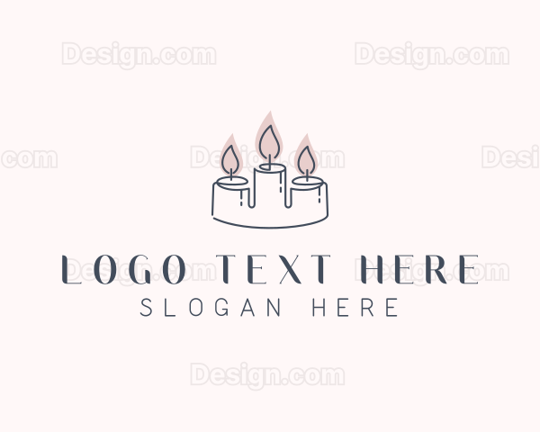 Wax Candle Maker Logo