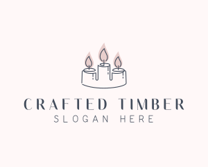 Wax Candle Maker logo design