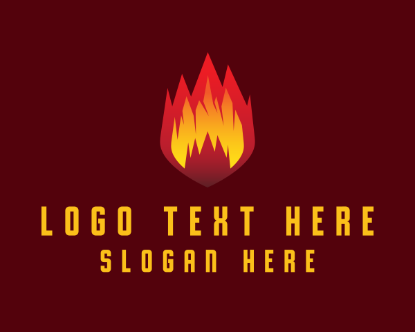 Burner logo example 1