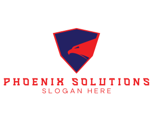 Strong Shield Eagle logo design