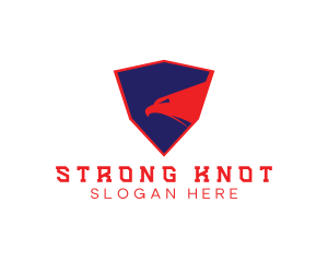 Strong Shield Eagle logo design