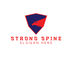 Strong Shield Eagle logo design