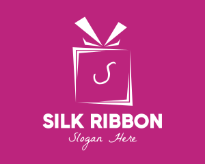 Gift Ribbon Lettermark logo design