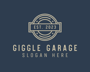 Retro Garage Brand logo design