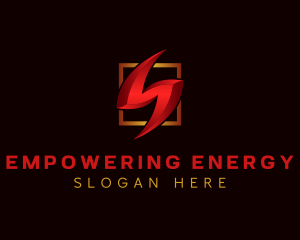 Electric Lightning Power logo design