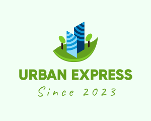 Urban Building Tree logo design