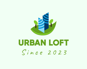 Urban Building Tree logo design