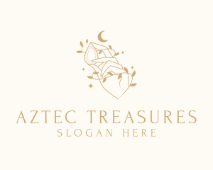 Luxury Hand Crystal logo design