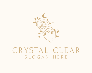 Luxury Hand Crystal logo design