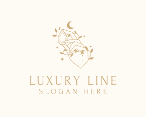 Luxury Hand Crystal logo design