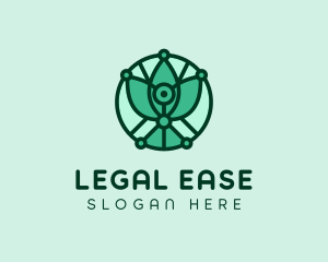 Eco Leaf Vegetarian logo