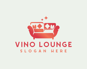 Sofa Couch Furniture logo design