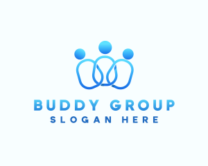 People Community Group logo design