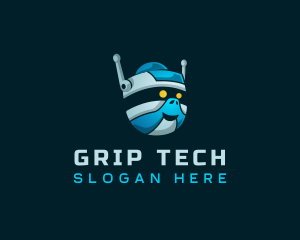 Tech Robot Gaming logo design