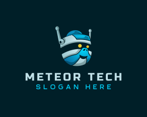 Tech Robot Gaming logo design