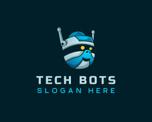 Tech Robot Gaming logo design