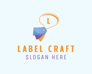 Chat Labels Price Tag logo design