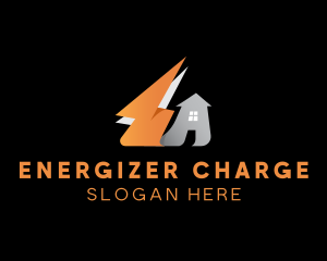 Lightning Power Bolt logo design