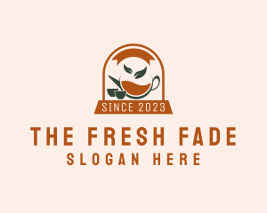 Leaf Tea Cafe logo design