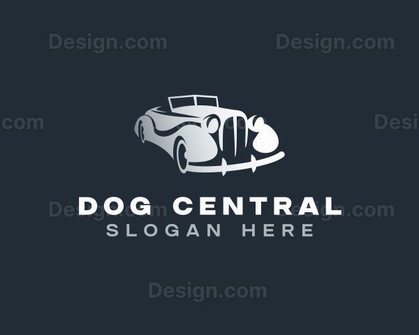 Retro Car Detailing Logo