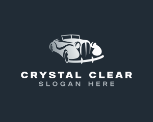 Retro Car Detailing Logo