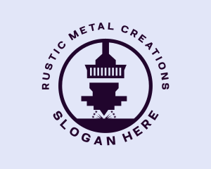 Metal Engraving Machine logo design